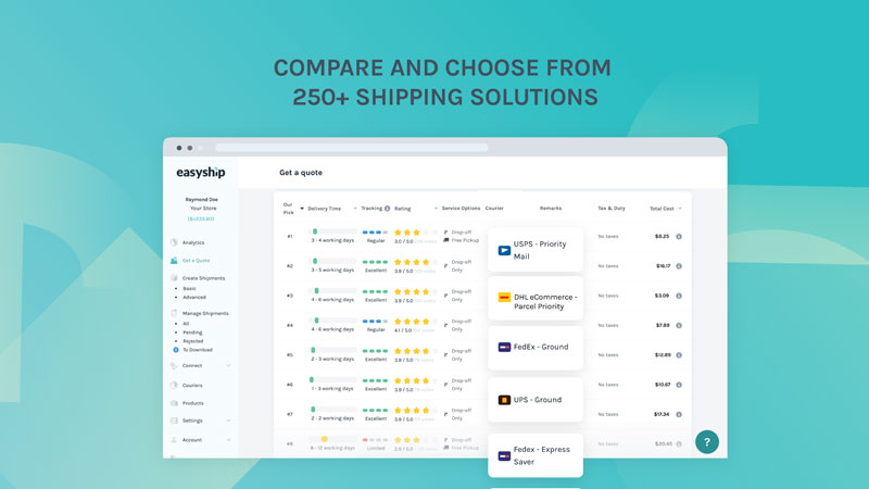 Easyship - Get a Quote